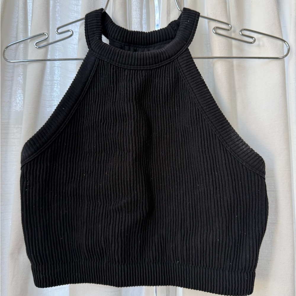 Black Halter Top (does not have  inserts)